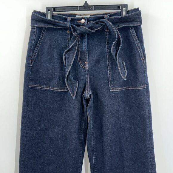 Guideboat Denim Co. Dark Wash Denim Wide Leg Jeans Size 8 - Picture 3 of 11